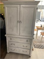 Beautiful Painted Armoire