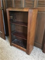 1940's Waterfall Bookcase 23"x9" and 37" Tall