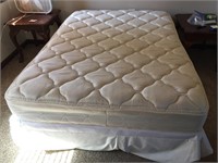 Full Sized Bed Frame & Mattresses 54" Wide