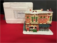 Holiday Village Hardware Store by Coca Cola lights