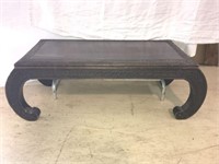 Antique Chinese Carved Deeply Carved Coffee Table