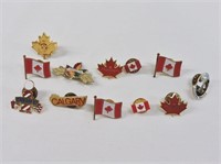 12pc Canadian Pins