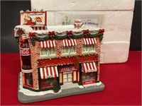 Holiday Village Holly Leaves Market by Coca Cola