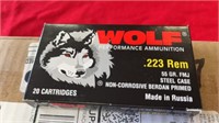 1000 Rounds Wolf 223 Remington