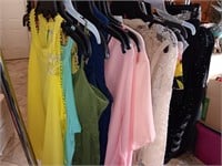 19 women's tops shirts mostly large
