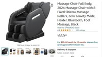 B2233 Massage Chair Full Body 2024 Rollers