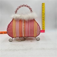 Shabby Chic Table Purse Lamp