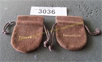 Vintage Tiffany and Co jewelry bags