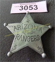 metal badge Arizona Ranger