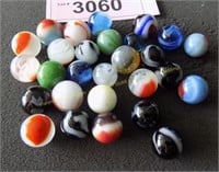 Collection vintage marbles