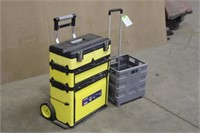Rolling Collapsable Cart & Durotool Rolling Tool
