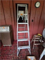 6 ft aluminum step ladder type 3