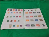 (2) Sheets Germany Deutsches Reich  Stamps