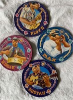 4 Pack Vintage Camel coaster set with Tin