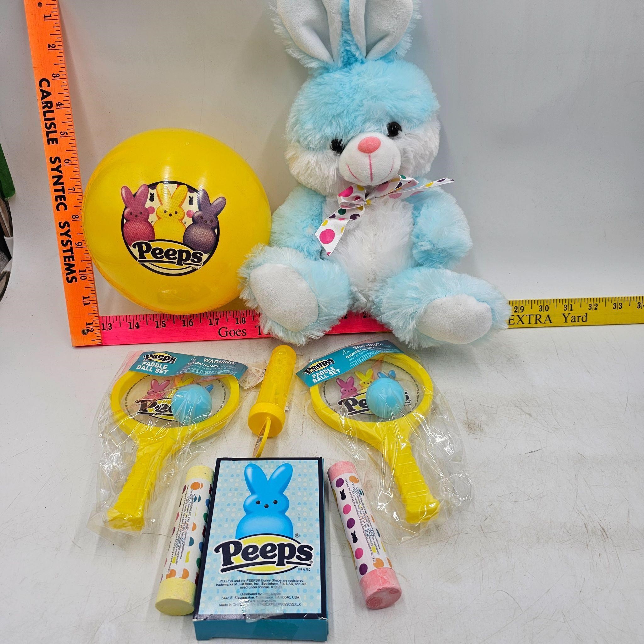 Peeps Toys with Stuffed Rabbit