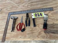 Lg Square and hand tool lot