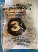 Collector's Taco Bell Talking Chihuahua Sealed