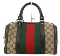Gucci Sherry Line 2WAY Boston Bag Handbag
