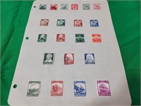German Reich 1930's  Stamps