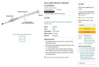B8635  Echo MID REACH HEDGE CLIPPERS