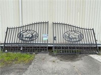 Brand New 20ft Deer BiParting Iron Gate (NY367E)