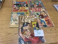 VINTAGE FIRST LOVE, DOCTORS & MORE COMIC BOOKS