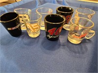 Dale Earnhardt shot glass collection