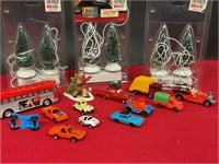 Village Trees & Cars for holiday  villages