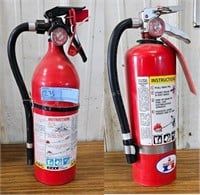 Fire extinguisher - ABC 5 lb. size - in shop