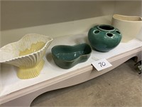 MISC. POTTERY PLANTERS