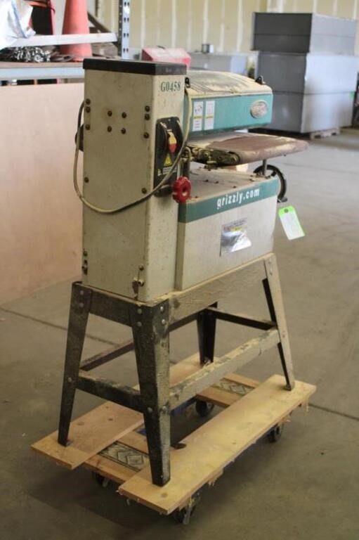 Grizzly Model GO458 Open End Drum Sander 1.5 Hp 11