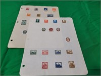 (2) Sheets  German Stamps - Semi-Postals