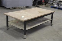 Rolling Table Approx 72"x37"x23.5"