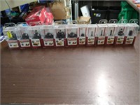 12 CRAFTSMAN Assorted Router Bits.