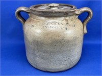Halifax N.B. Stoneware Bean Pot
