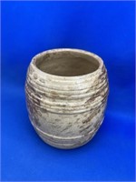 Banded Pottery Vase