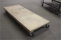 Rolling Cart Approx 84"x35"x11"