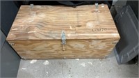 Wooden Tool Box with Tools Included