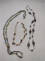 Beaded Fashion Necklaces Lot