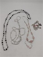 Fashion Necklaces, Bracelet & Earrings Lot