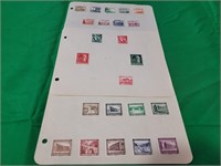 German Reich Stamps (2) Sheets