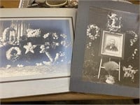 2 VINTAGE FUNERAL PICTURES