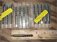 13 specialty cutting/grinding bits. 1/4”-28 NF