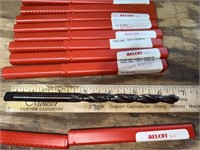 Set of 10 Melcut Tools drill bits. Appears to be