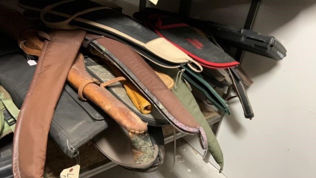 Large Lot of Soft Rifle Cases
