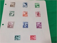 Vintage  Austria Stamps