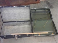 Trunk and suitcase