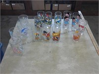 Disney and other cartoon glasses