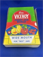 1 Box of Viceroy Fruit Jar Rings