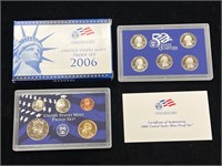 2006 US Mint Proof Set in Box with COA
